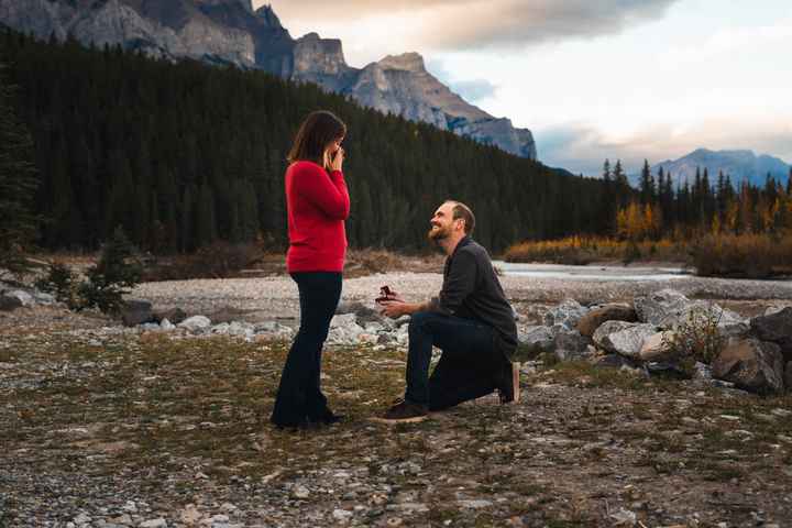 Where did you get engaged? - 1