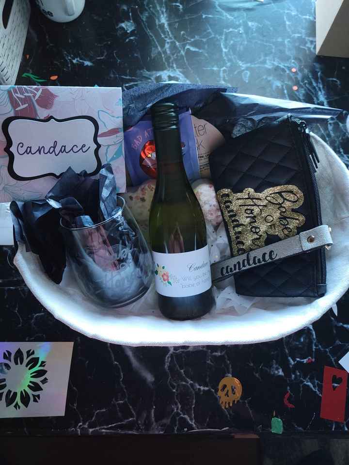 Bridal party proposal - 1