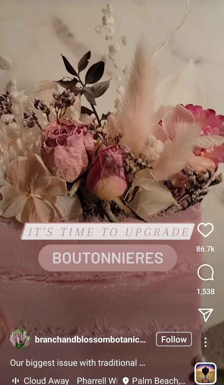 Boutonnieres and Corsages - 1