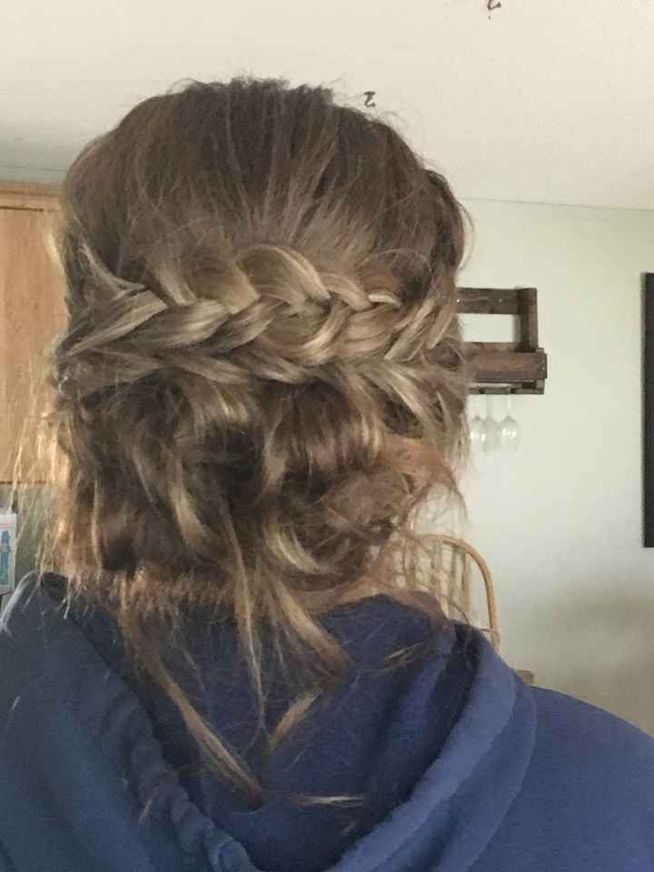 Hair and makeup trial - 2