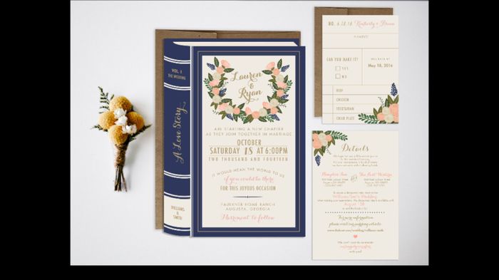 Invitations: Floral or Non-Floral? 10