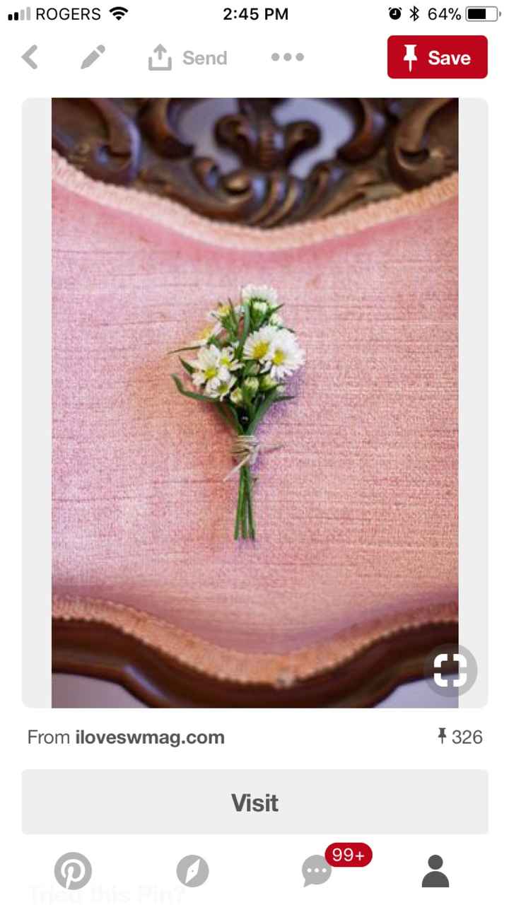 Boutonnieres: Floral or Non-Floral? - 1