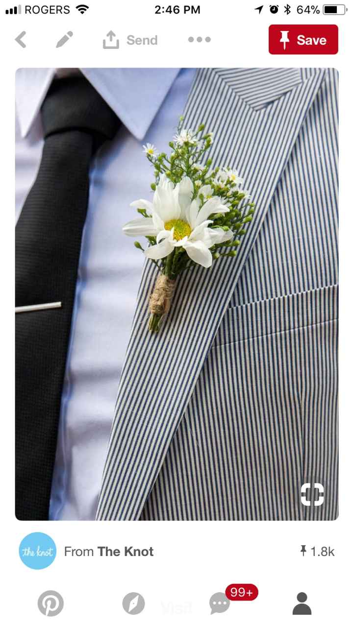 Boutonnieres: Floral or Non-Floral? - 2
