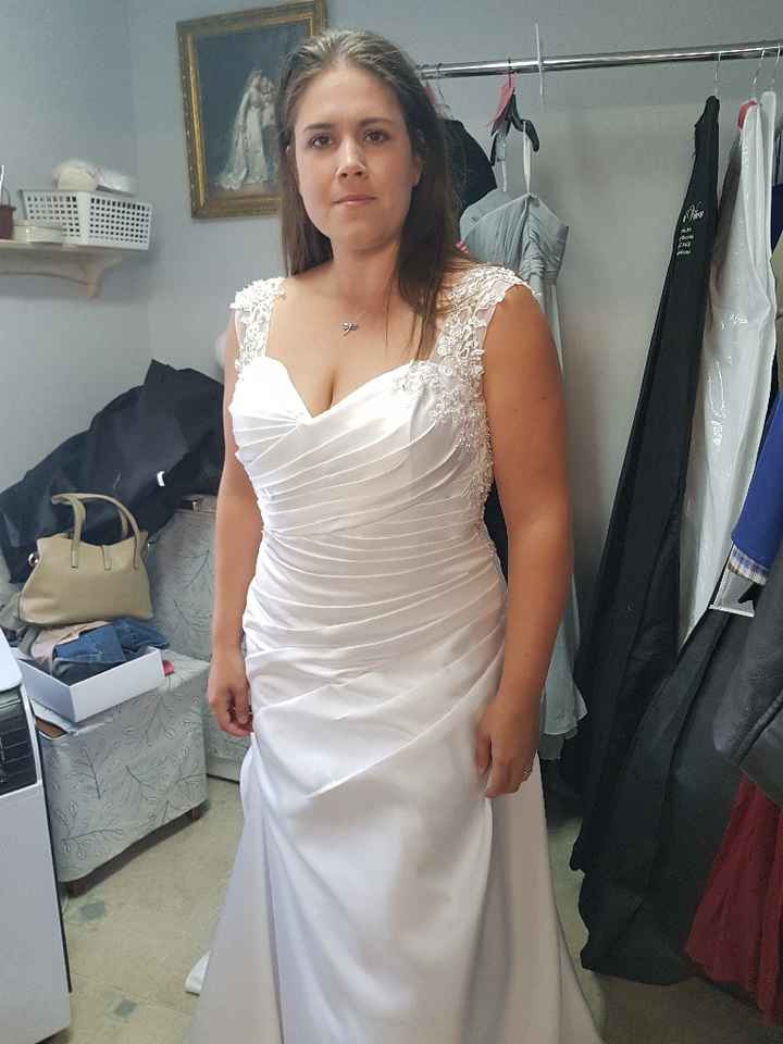 Dress alterations done! - 1