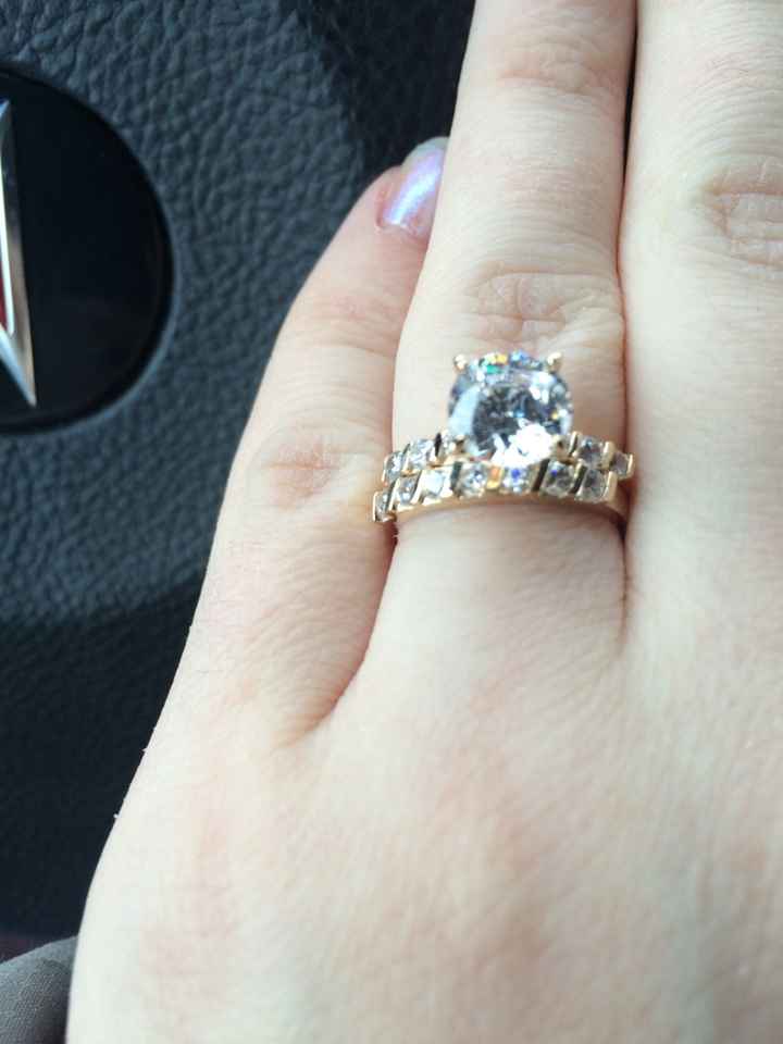 What is the shape of your engagement ring? - 2
