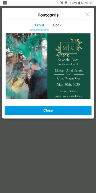 Ordered my Save the Dates!! 1