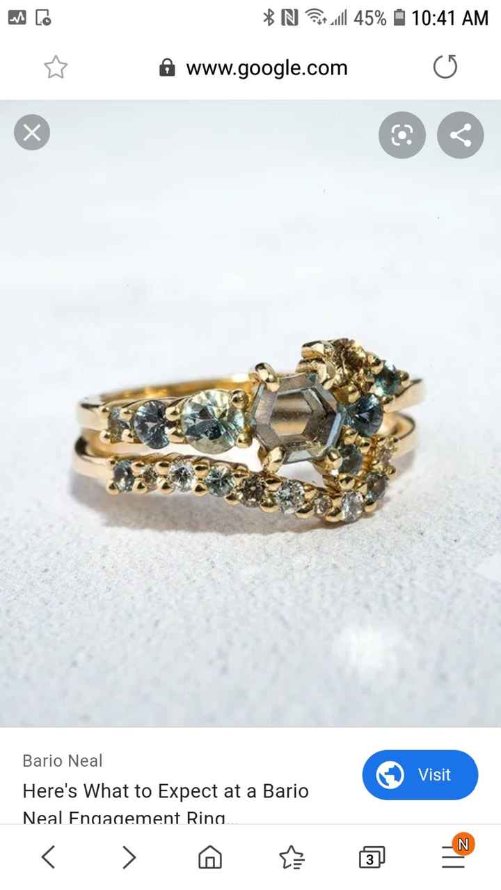 Wedding Band for Unique ooak Ring 3