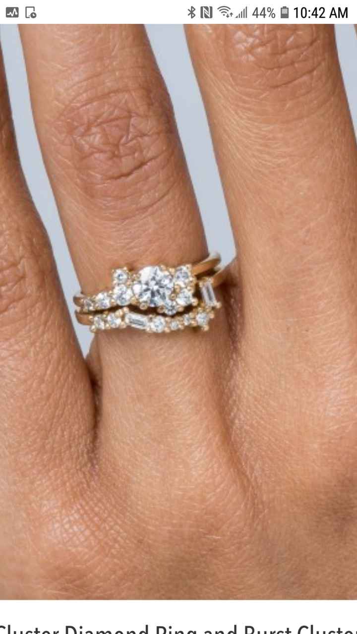 Wedding Band for Unique ooak Ring 2