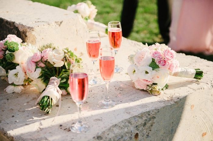 A champagne toast can add a touch of elegance