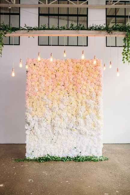 Is a flower wall one of your must haves? Or are you over the trend?