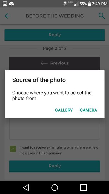 How To Upload a Photo or Video from the App 2