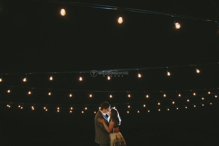 Nightime Engagement Photos 1