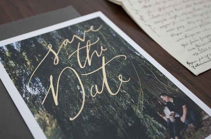 STDs, or Save the Dates, can be cute as well as informative