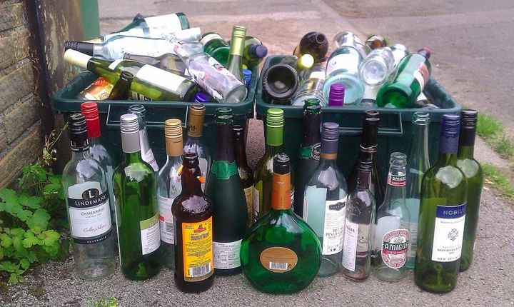 Or run out of alcohol?