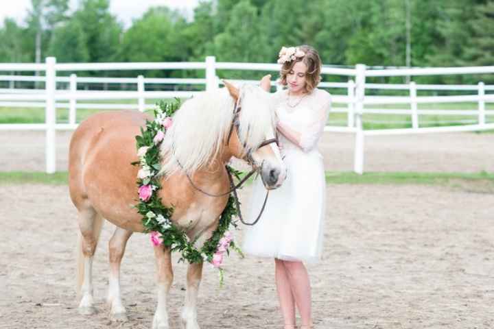 Look at this flower girl!