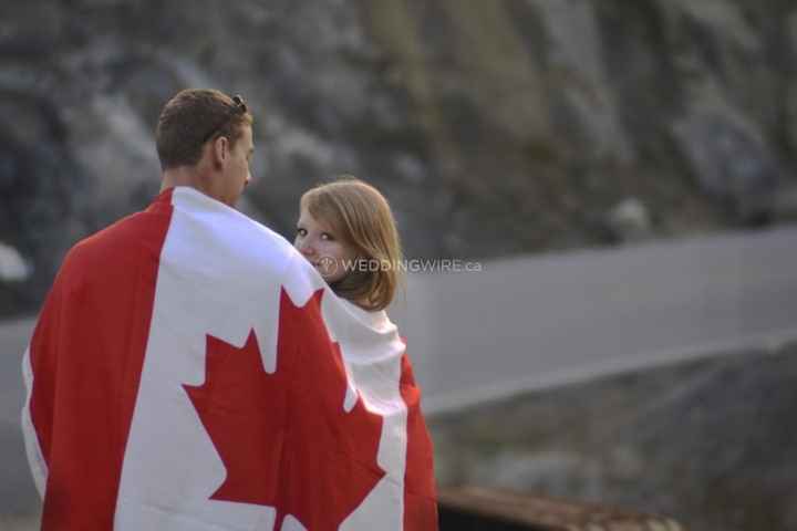 In your engagement shoot?