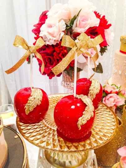Candy apples?