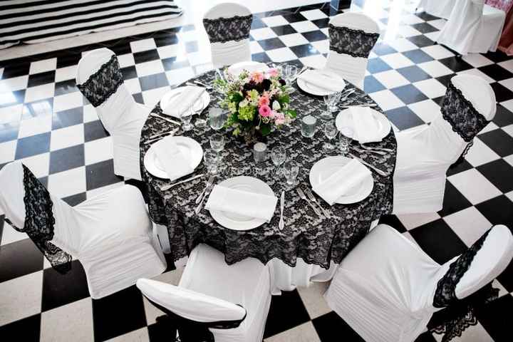 Who is loving black linens?