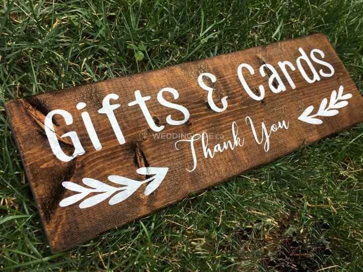 gift table sign