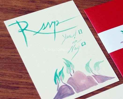 RSVP card