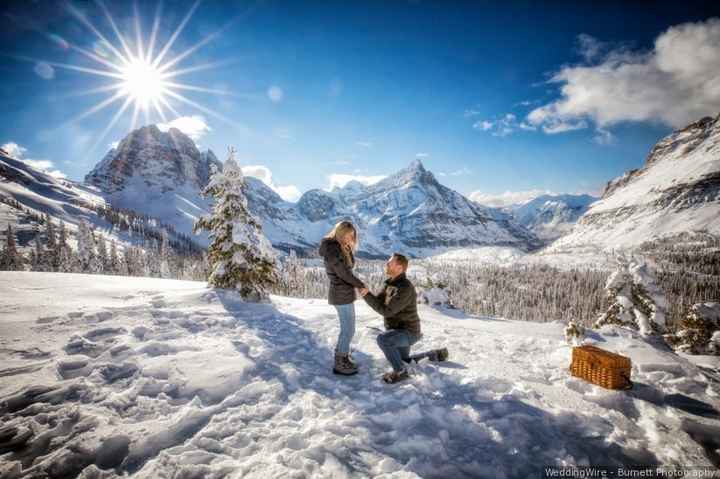 propopsal in snow