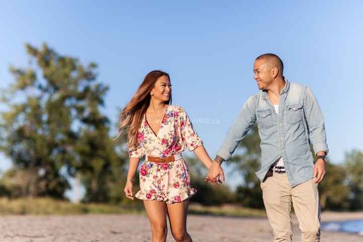 couple on the beach