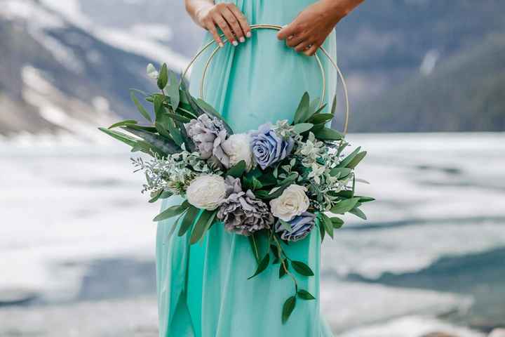 wreath bouquet