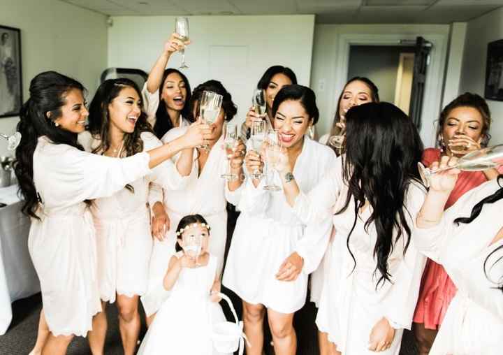 wedding party toast