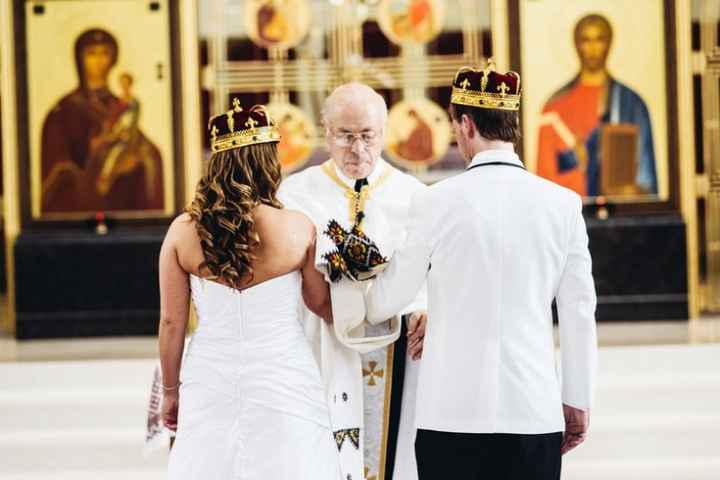Orthodox wedding ceremony