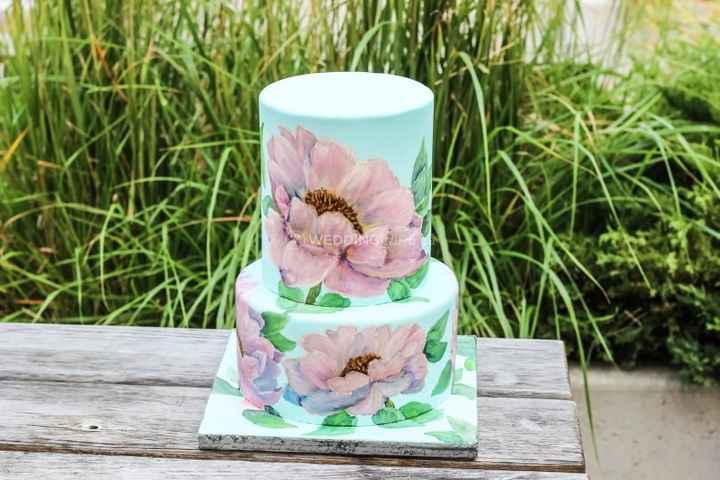 floral cake