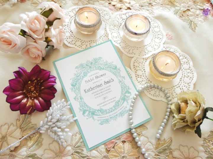 bridal shower invitation