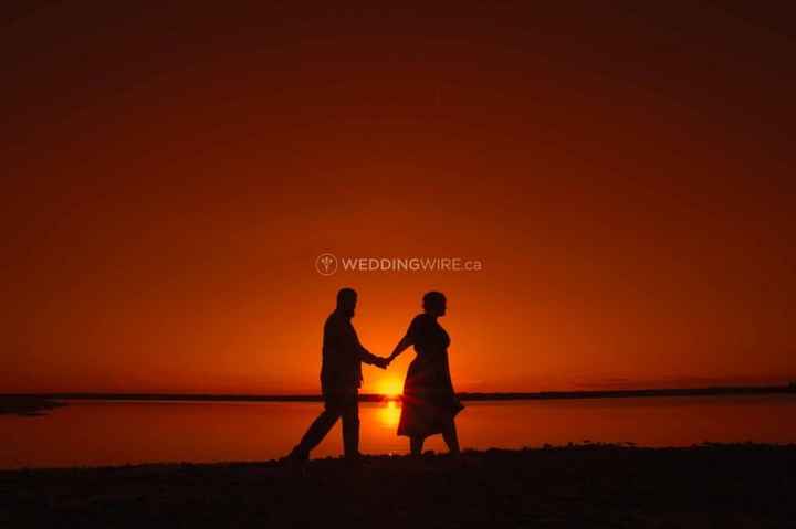 couple at sunset