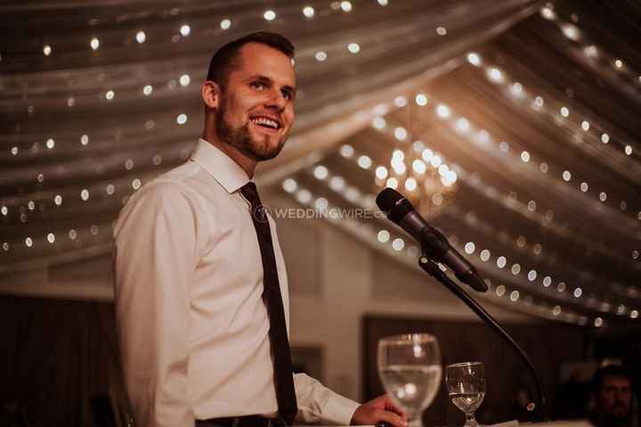 MC making announcements