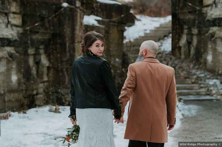 Winter Wedding Shawl/jacket - 2