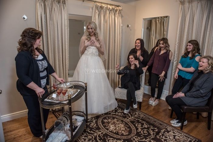 TBT - throw back to when you said yes to the dress! 1