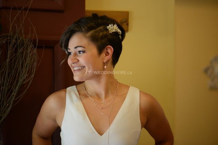 Short hair brides - what's your style? 1