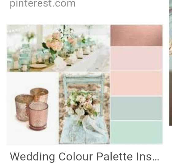 Wedding colours - 1