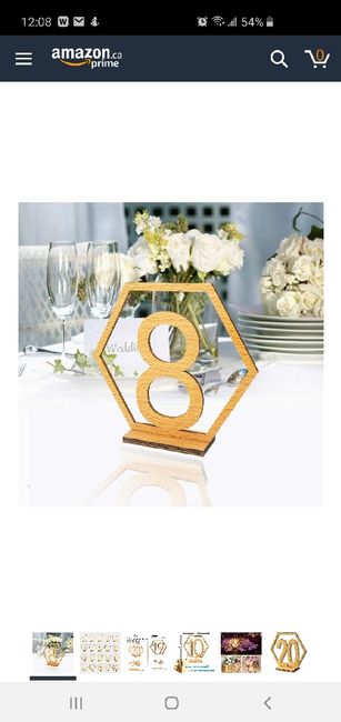 Simple Table numbers 4