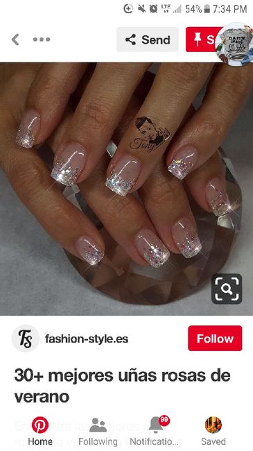 Wedding Day Nails - Colourful, Neutral, Glittery? 7