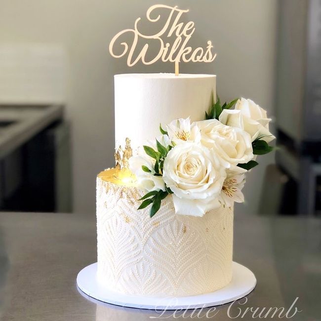 How much did your wedding cake cost? 1