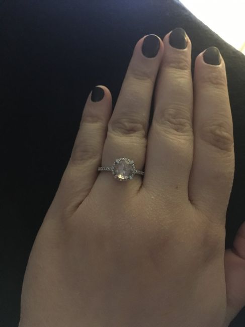 Show off your gemstone engagement rings! 6