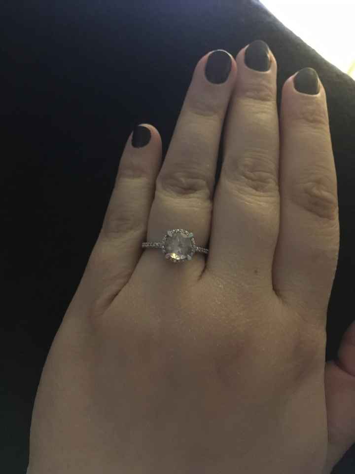 Show off your gemstone engagement rings! - 1