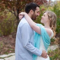 Engagement photo - straight out of a fairytale!
