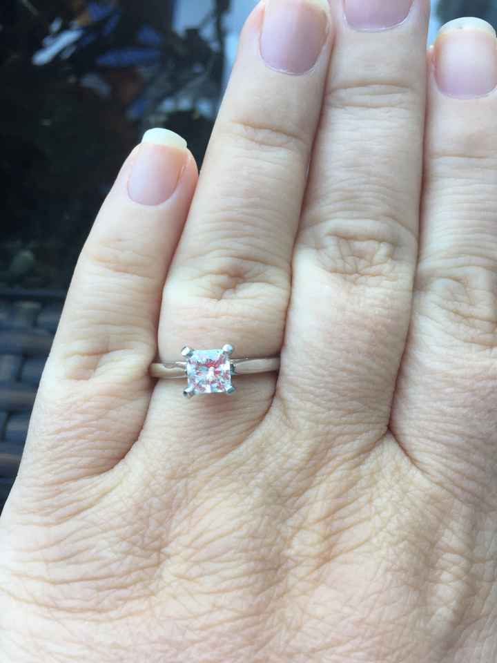 Show Me Your Solitaire Ring! - 1