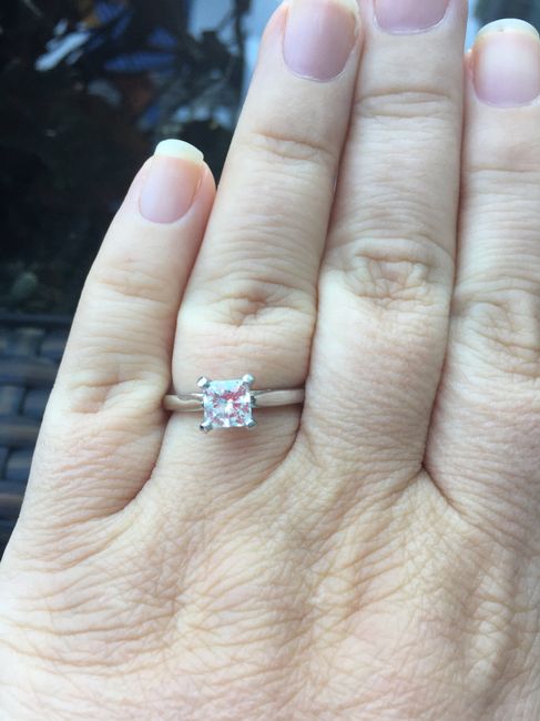 Show Me Your Solitaire Ring! 1
