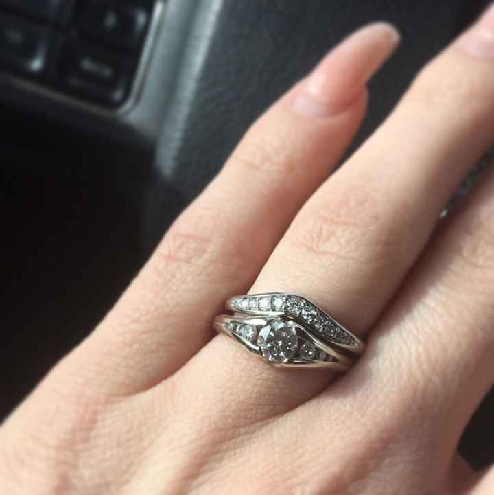 Proposal stories and show us that bling! - 1
