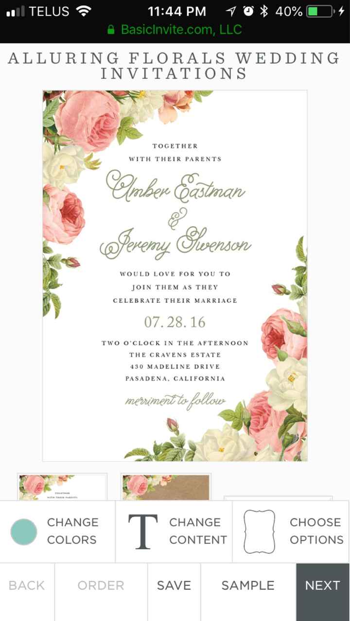 Invites! - 1