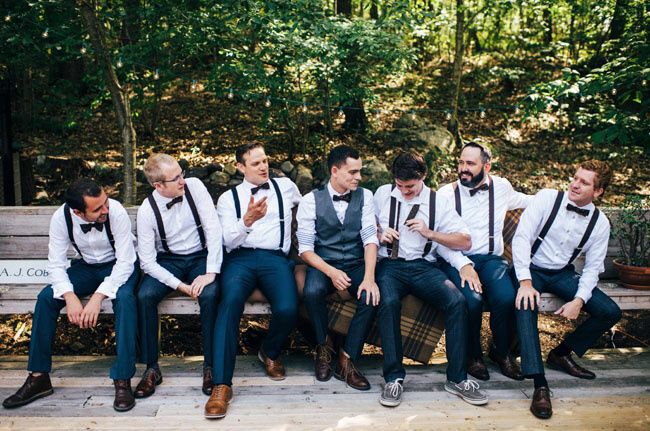 Help!! i can't decide what colors our groomsmen should wear! 5