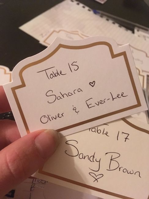 diy placecard? Which paper stock did you use? - 1