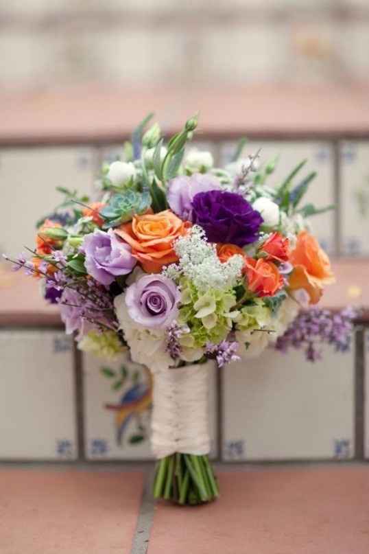 6 gorgeous purple wedding bouquet ideas